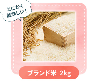 ブランド米  2kg